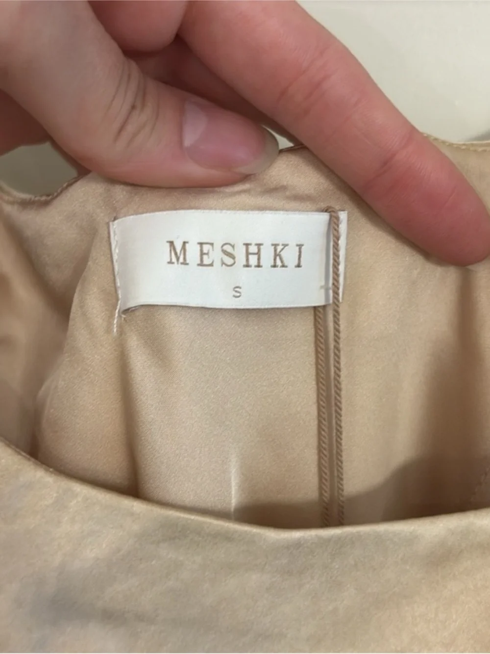 Meshki Champagne Midi Dress - Picture 6 of 7